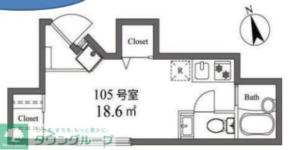 ザ・クラス代々木上原の物件間取画像